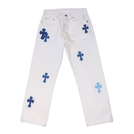 Chrome Hearts Cross Patch Jeans