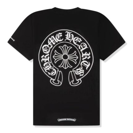 Black Chrome Heart Shirt​